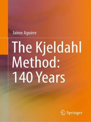 cover image of The Kjeldahl Method